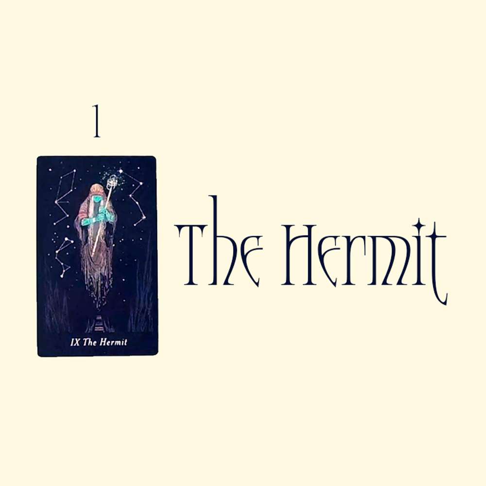 #1 The Hermit  (Таны Таван Сарын Төлөв?🦋🤍🌈🕊️)