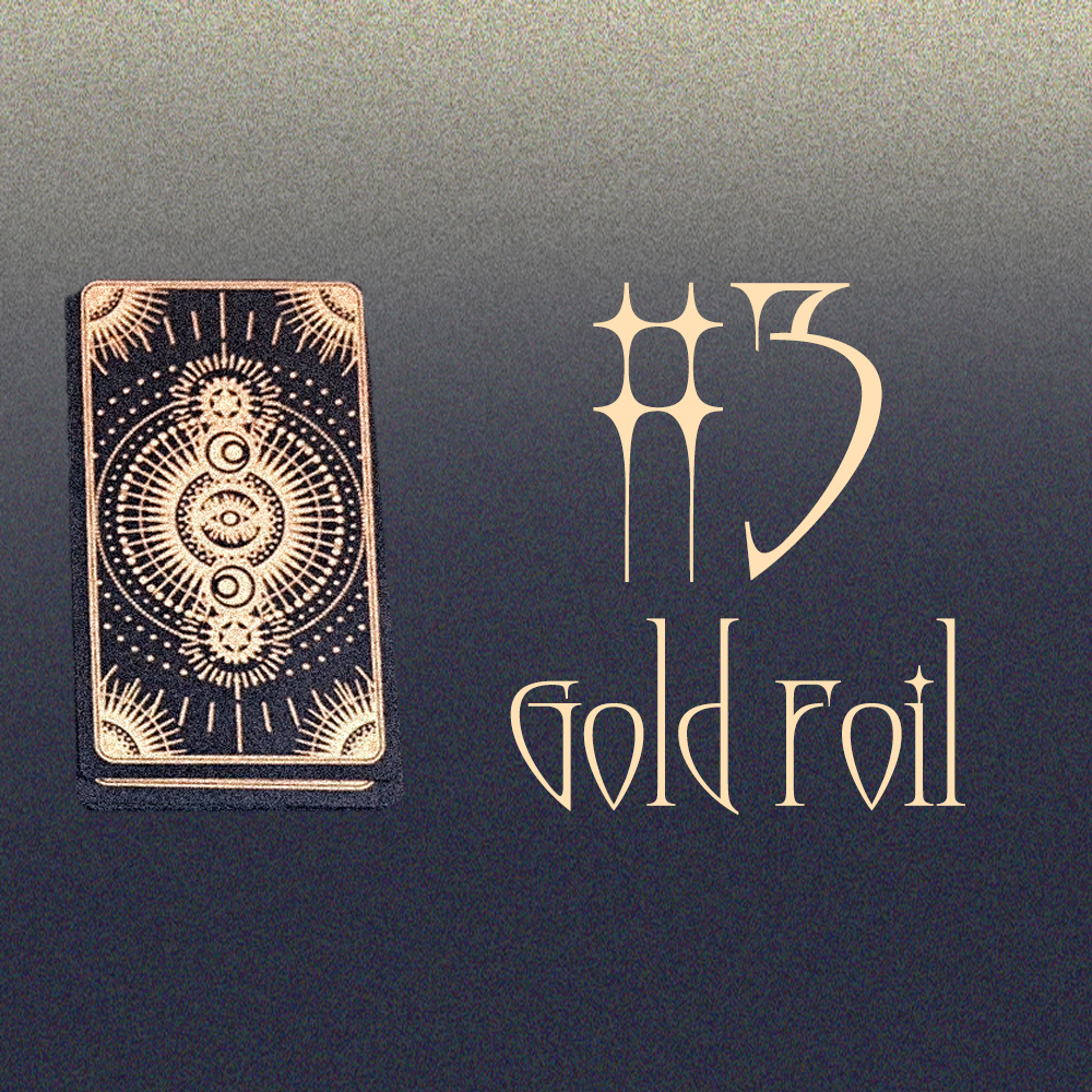 #3 Gold Foil (Сахиусны Зөвлөгөө! 🍃 ⛰️ 🌻)